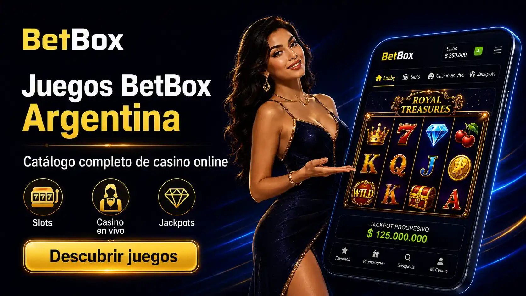 Juegos Betbox Argentina – Tragamonedas, Casino en Vivo y Juegos Online