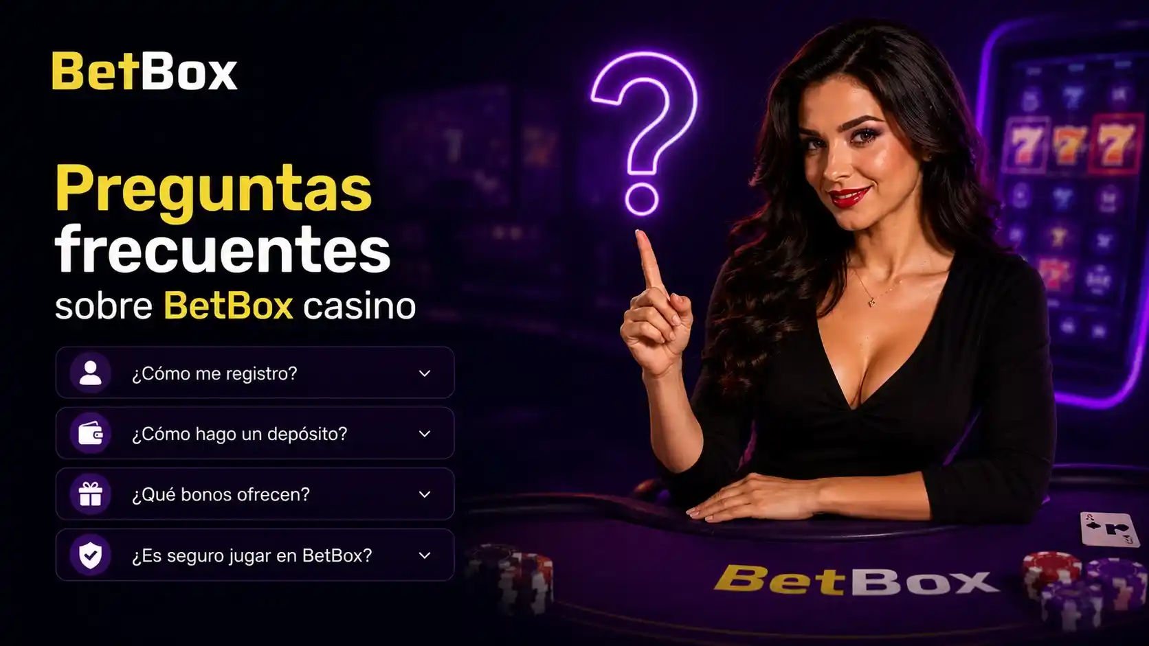 Preguntas frecuentes sobre Betbox casino